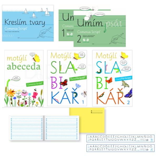 Základní sada pro žáka - 1. třída - analyticko-syntetická metoda