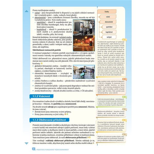 Ekonomika – ekonomická a finanční gramotnost