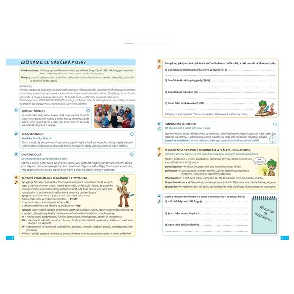 Osobnostní výchova - Poznávám sebe i ostatní 6 - pracovní učebnice