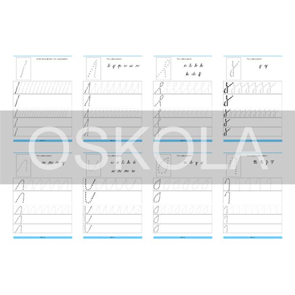 Základy písmen - psací písmo