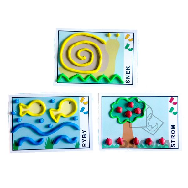 Obrázky - předlohy k plastelíně