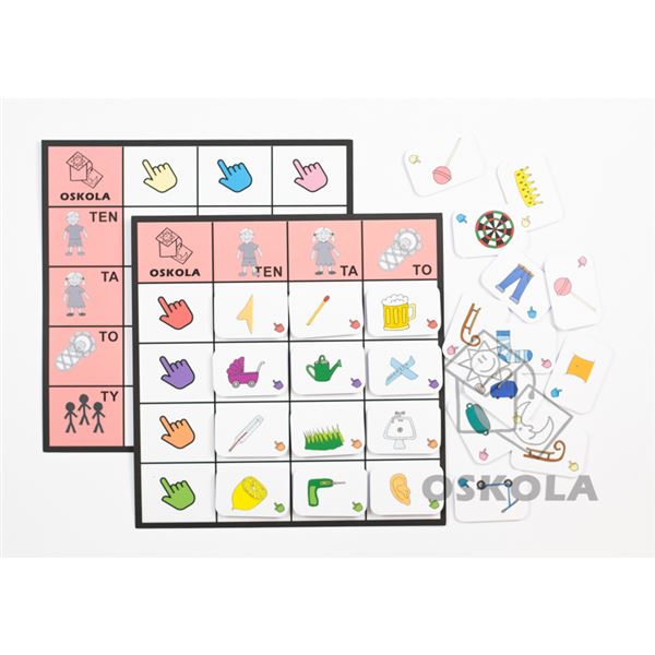 Rody podstatných jmen - Logopedické tabulky