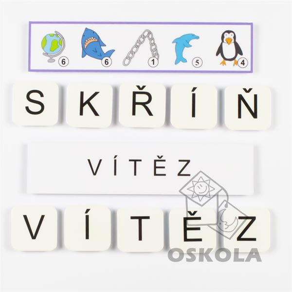 Skrytá slova pokročilá 1