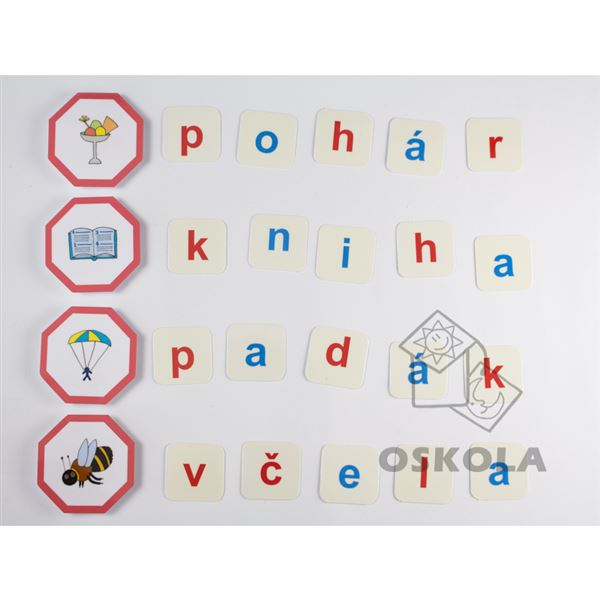 Montessori Skládání slov 3