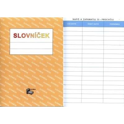 Slovníček - sešit na slovíčka A5