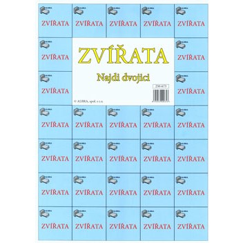 Najdi dvojici - Zvířata (pexeso)