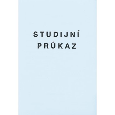 Studijní průkaz - roční