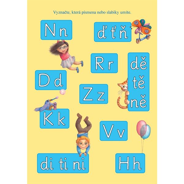 Můj SLABIKÁŘ, 1. díl - el. jednouživatelská licence (12 měsíců + 6 zdarma)