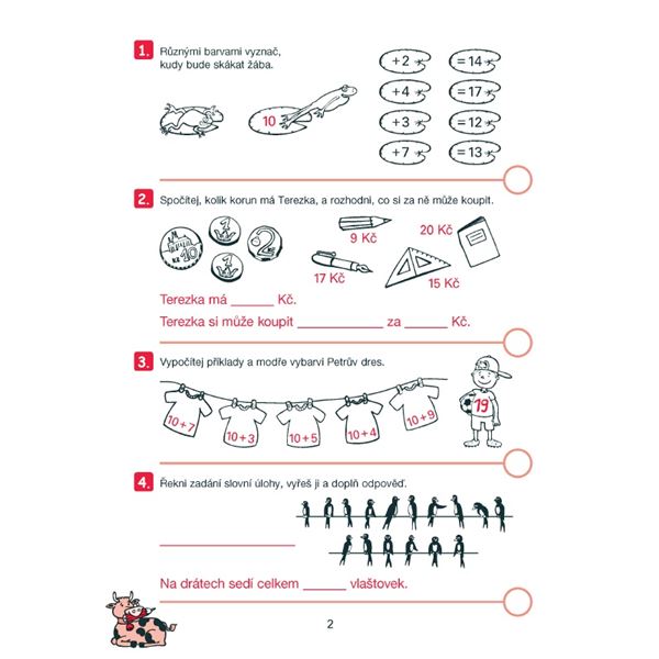 Moje počítání 2 -  počítání do 20 bez přechodu