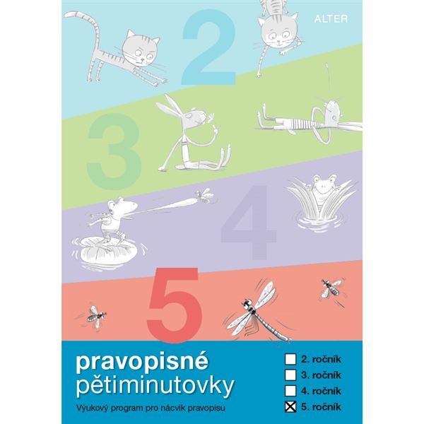 Pravopisné pětiminutovky 5 (CD-ROM) - jednouživatelská verze