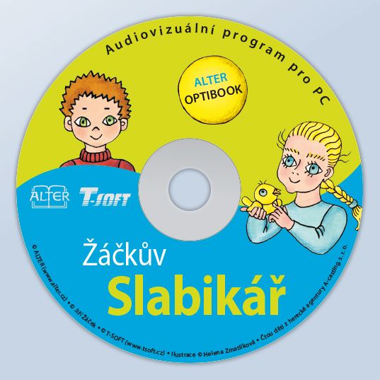 Žáčkův Slabikář- Optibook (žákovská licence)