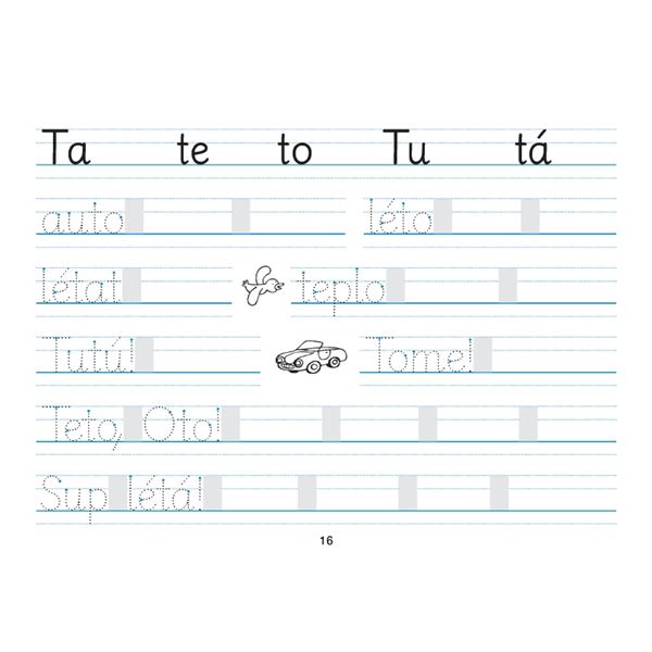 Písanka 1/1 - nevázané písmo