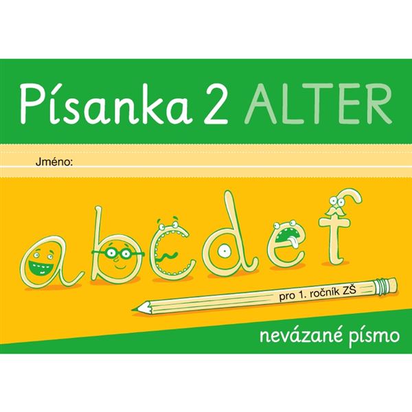 Písanka 1/2 - nevázané písmo