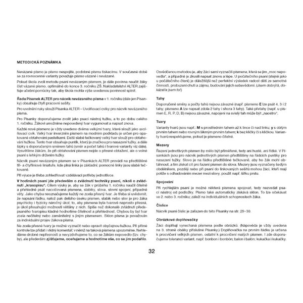 Písanka 1/2 - nevázané písmo