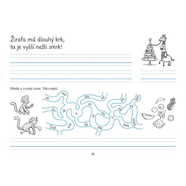 Písanka 1/3 - nevázané písmo