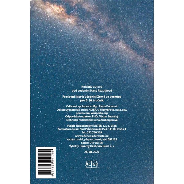 Pracovní listy k Přírodovědě 5/2 – Země ve vesmíru (nové vydání)