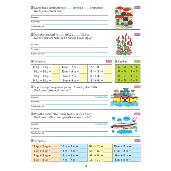 Matematika sešit 4/A