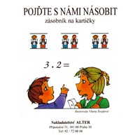 Zásobník na kartičky – Pojďte s námi násobit