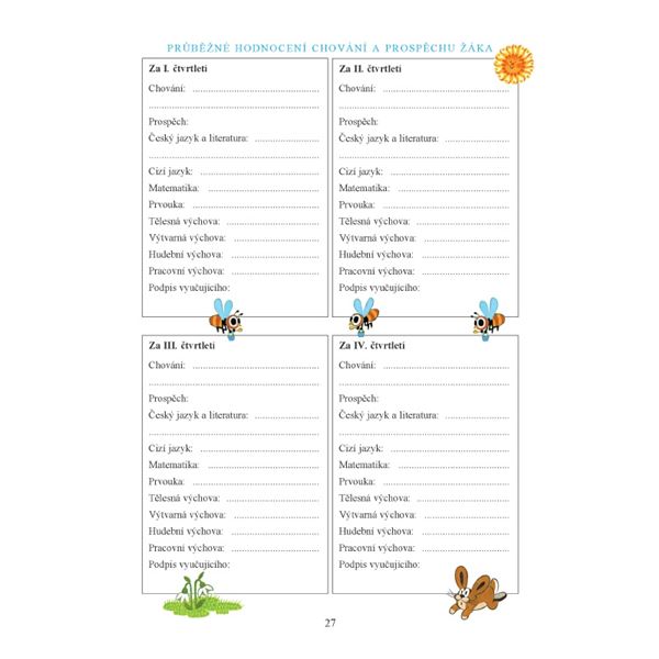 Notýsek pro 1. ročník (Miler)