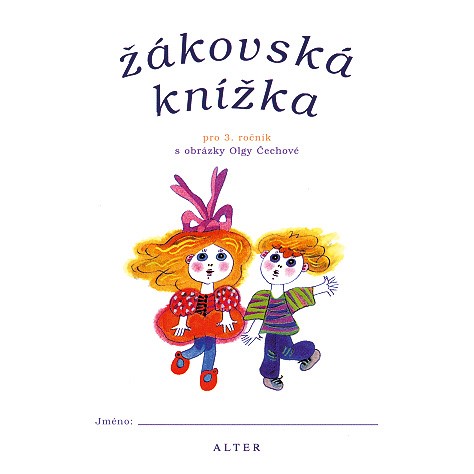 Žákovská knížka pro 3. ročník