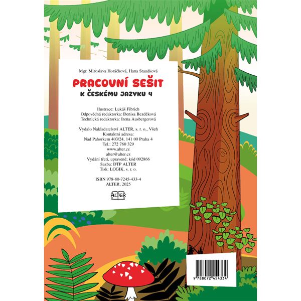Pracovní sešit k učebnici Český jazyk 4 - 1. díl
