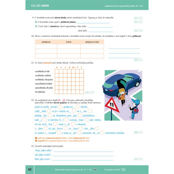 Pracovní sešit k učebnici Český jazyk 4 - 1. díl