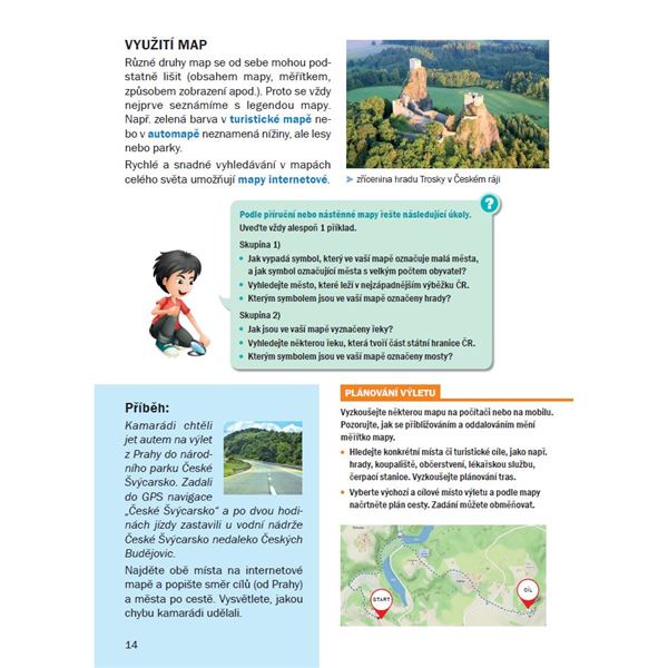 Vlastivěda Naše vlast - samostatná učebnice