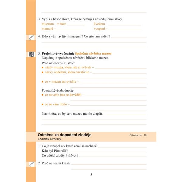 Pracovní sešit k Čítance 3/1 - upravené vydání