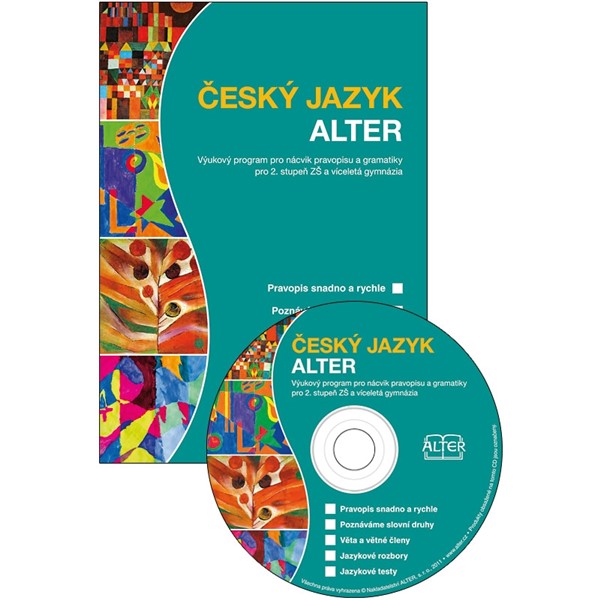 Věta a větné členy CD-ROM (multilicence)