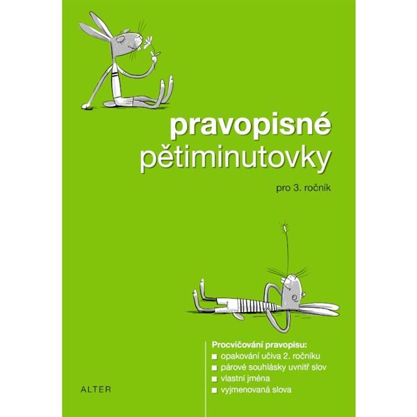 Pravopisné pětiminutovky pro 3. ročník - elektronická učebnice (1 rok)