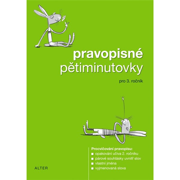 Pravopisné pětiminutovky pro 3. ročník - elektronická učebnice (1 rok)