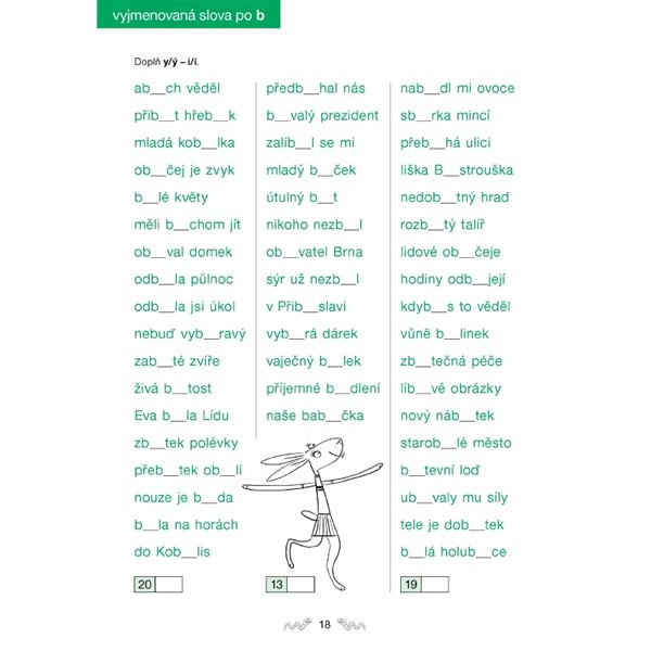 Pravopisné pětiminutovky pro 3. ročník - elektronická učebnice (1 rok)