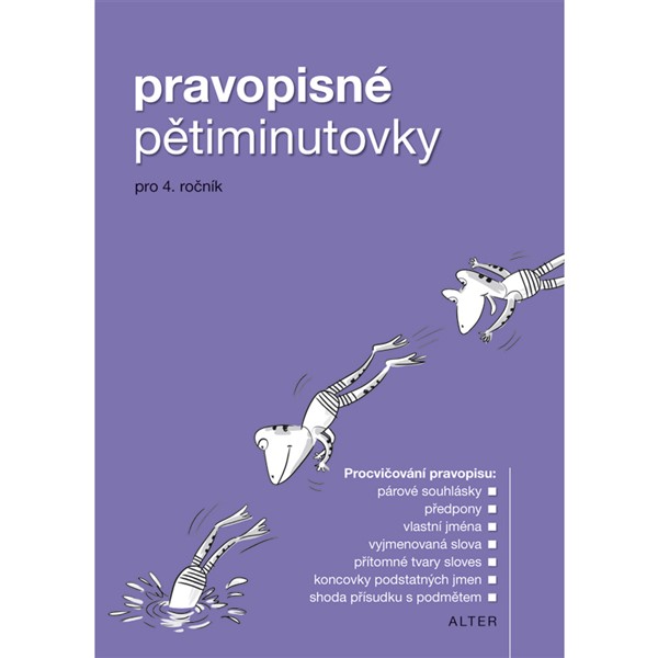 Pravopisné pětiminutovky pro 4. ročník - elektronická učebnice (1 rok)