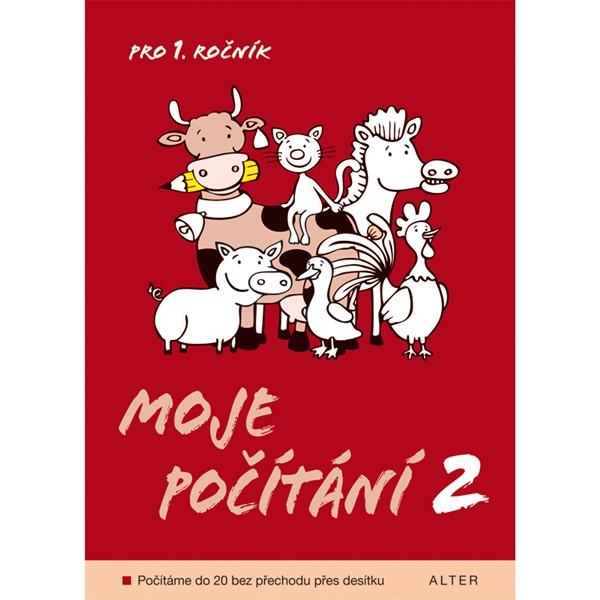 Moje počítání 2 -  počítání do 20 bez přech. - elektronická učebnice (1 rok)