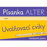 Písanka - Uvolňovací cviky - nevázané písmo - elektronická učebnice (1 rok)