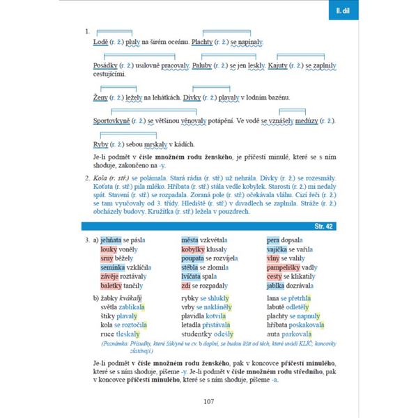 EK-KLÍČ k Pracovním sešitům k učebnici Český jazyk pro 4. ročník