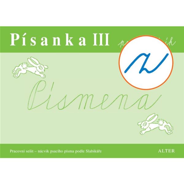 Písanka III - Písmena - elektronická učebnice (1 rok)