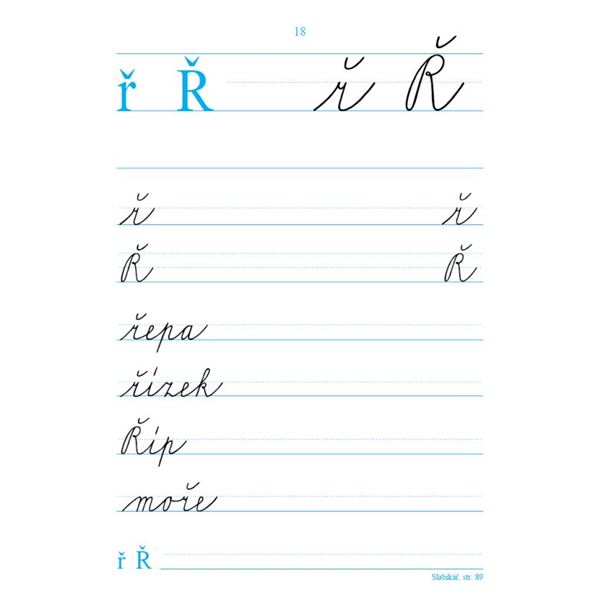 Písanka ke Slabikáři (sešit 3) - elektronická učebnice (1 rok)