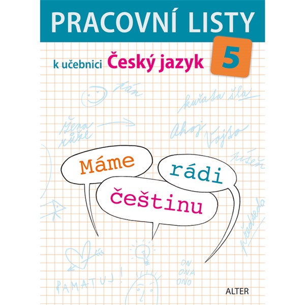 Pracovní listy k učebnici Máme rádi češtinu 5 - elektronická učebnice (1 rok)