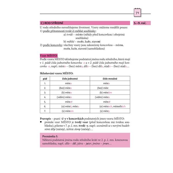 Podstatná a přídavná jmén, zájmena Expres - Určování jmena a jejich pravopis po krůčcích EDIKA