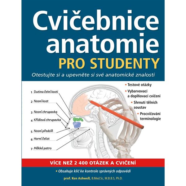 Cvičebnice anatomie pro studenty