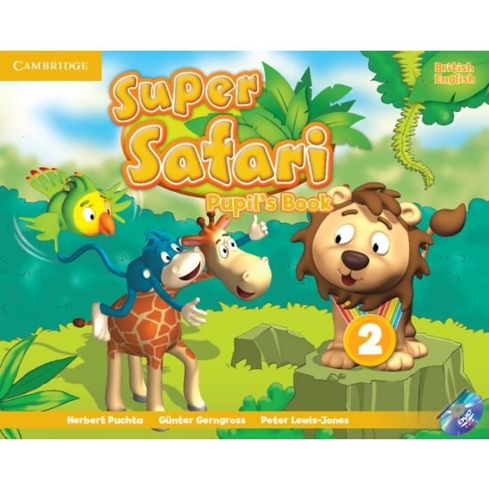 Super Safari 2 - Pupil´s Book with DVD-ROM
