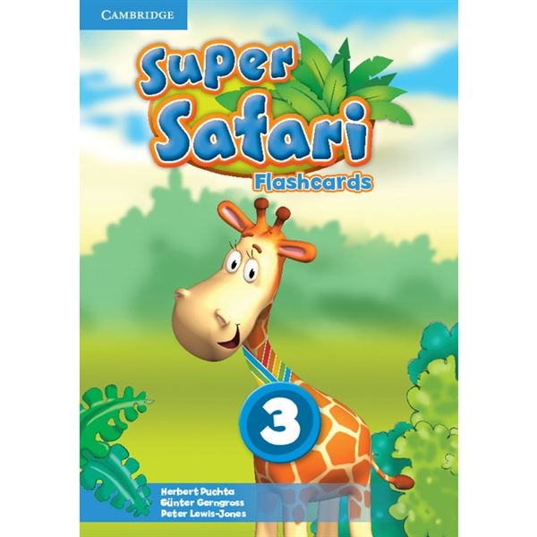 Super Safari 3 Flashcards (pack of 78)