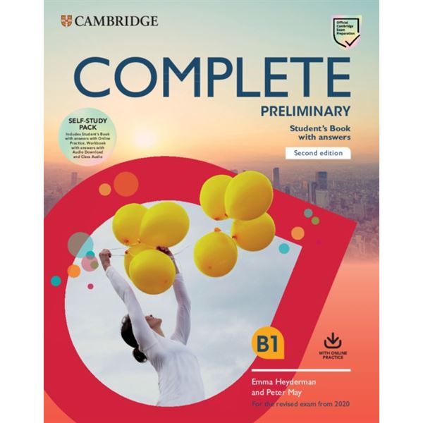 Complete Preliminary (2020) - Student´s Book with Answers with Online Practice + Workbook with Answers + Audio