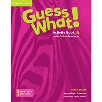 Guess What! 5 - Activity Book with Online Resources