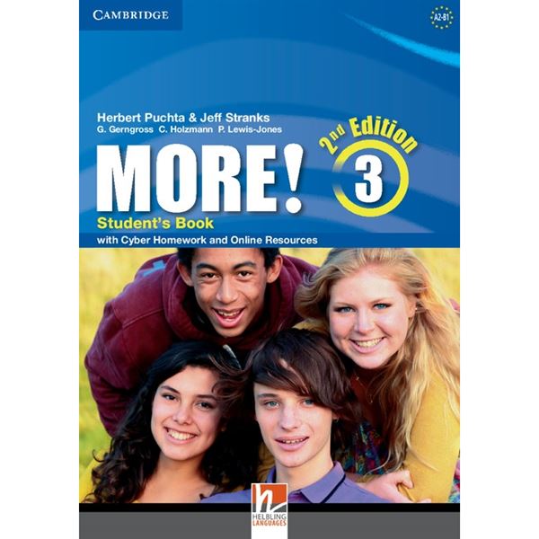 More! 3 (2nd edition) - Student´s Book+CD-ROM+Cyber Homework