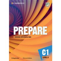 Prepare! 8 - Workbook with Digital Pack (2nd edition)