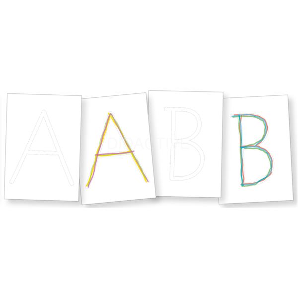 Duhové písmeno Comenia Script