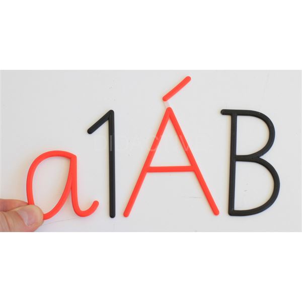 Hmatová písmena Comenia Script volná - komplet (V4)