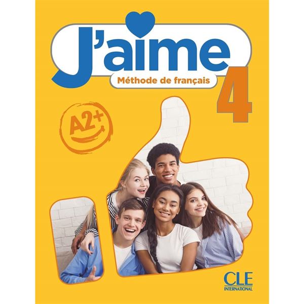 J´aime 4 - Niveau A2+ - Livre de l´éleve (učebnice)